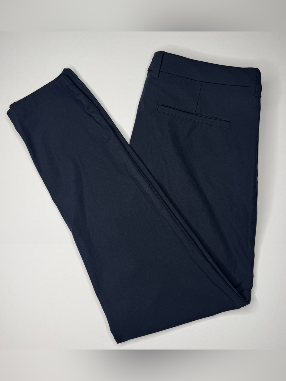 Birddogs Pants Mens 34x32 Navy Blue Slim Straight Performance Golf Lightweight